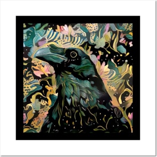 Colorful Corvids 3 Posters and Art